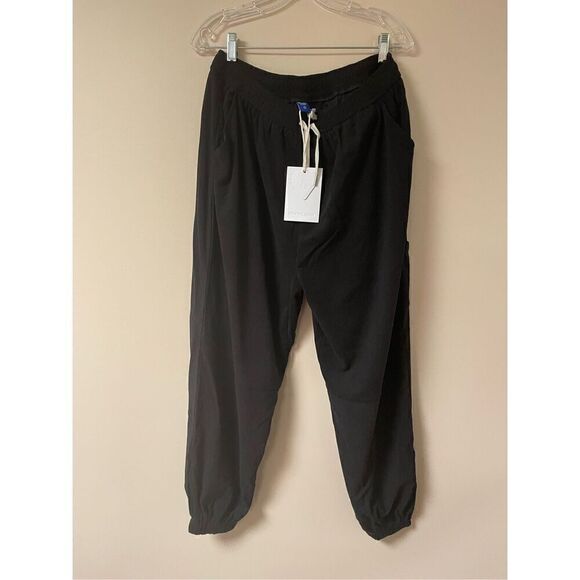 Brand New Aelfric Eden Women’s XXL Black Paperbag Drawstring Jogger Pants - Picture 1 of 8